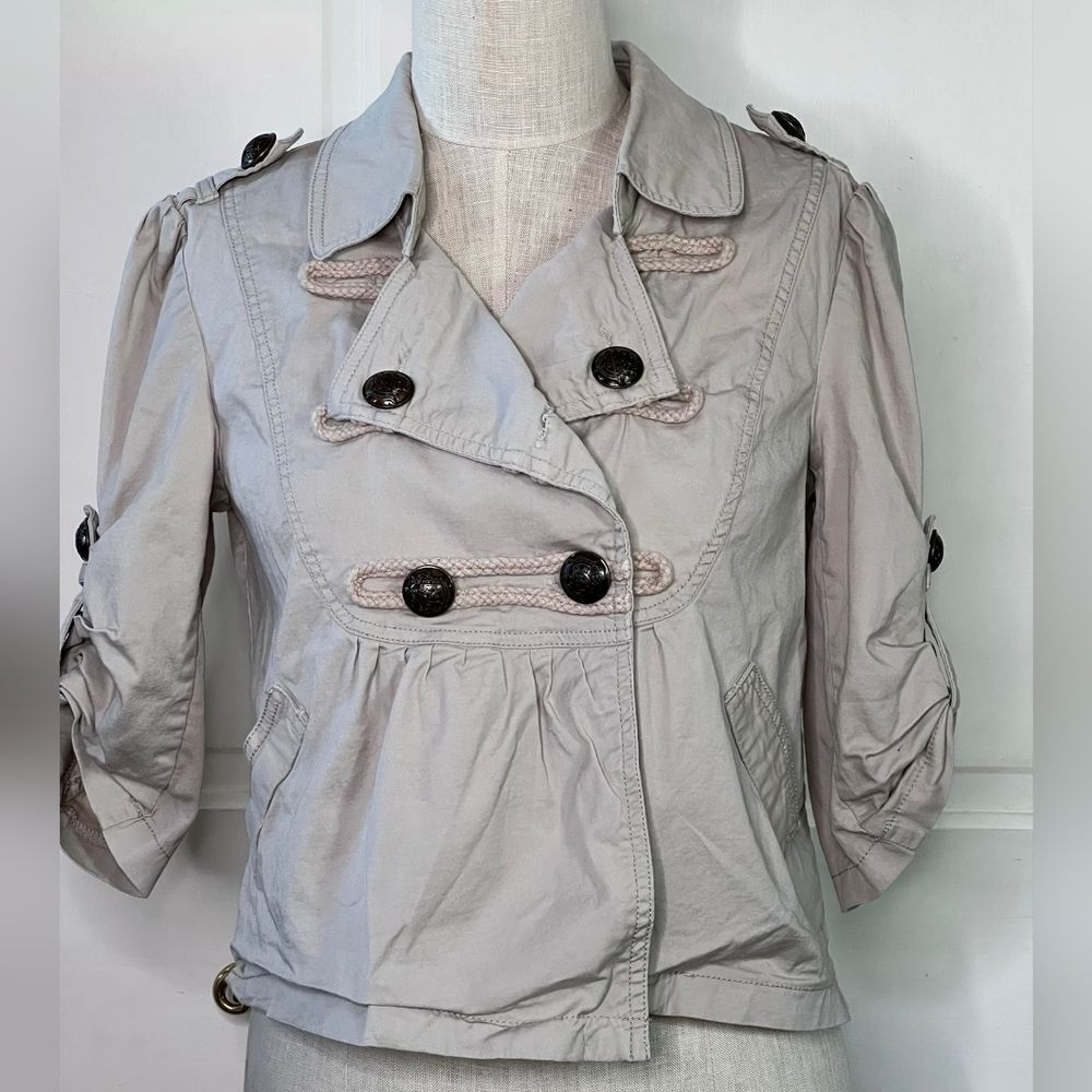 Papaya Light Gray Bomber Jacket